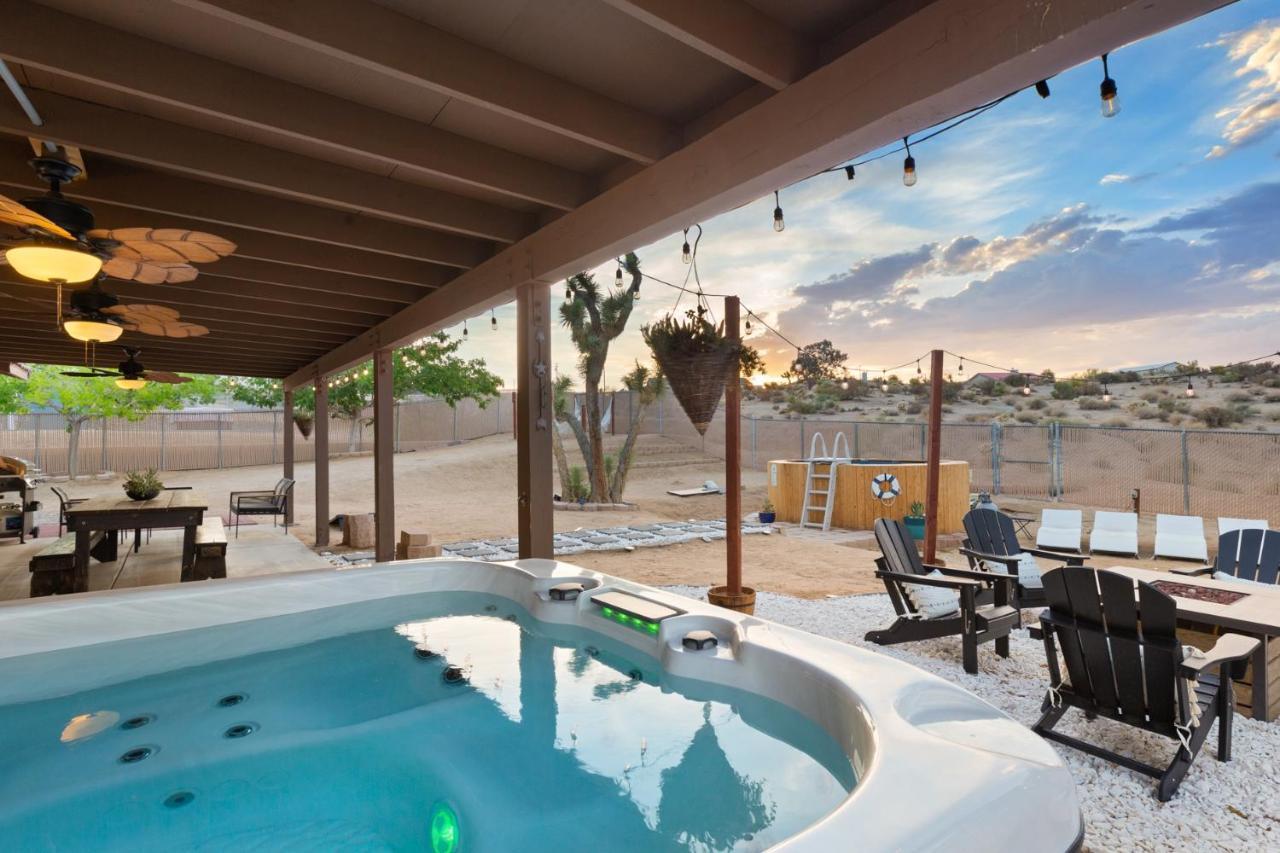 Alana House - Pool, Hot Tub, Bbq, Fire Pit And Walk To Hikes! Home ジョシュア・ツリー エクステリア 写真