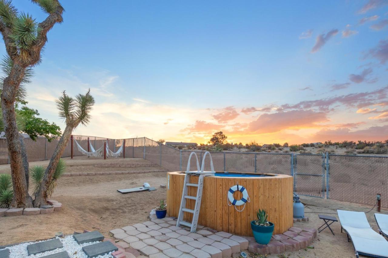 Alana House - Pool, Hot Tub, Bbq, Fire Pit And Walk To Hikes! Home ジョシュア・ツリー エクステリア 写真