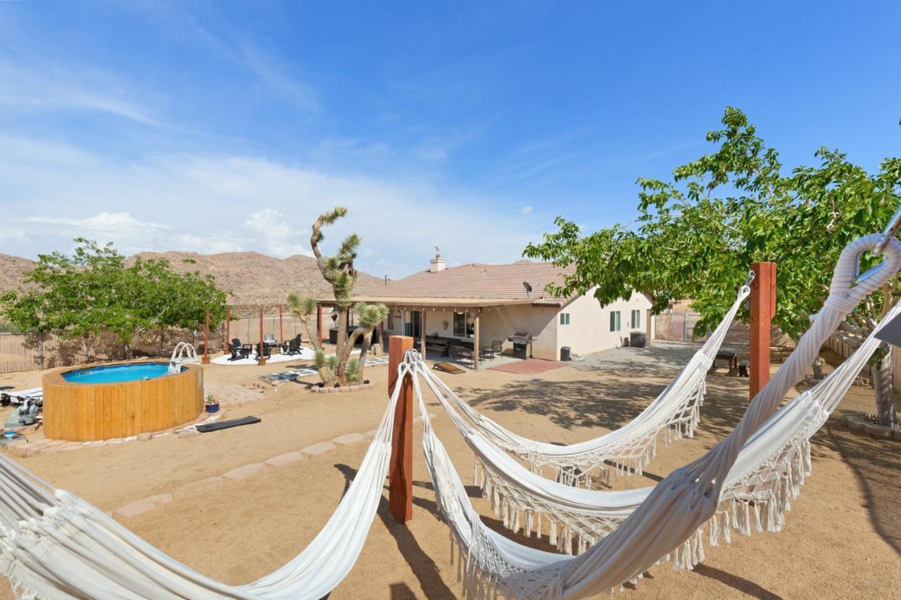 Alana House - Pool, Hot Tub, Bbq, Fire Pit And Walk To Hikes! Home ジョシュア・ツリー エクステリア 写真
