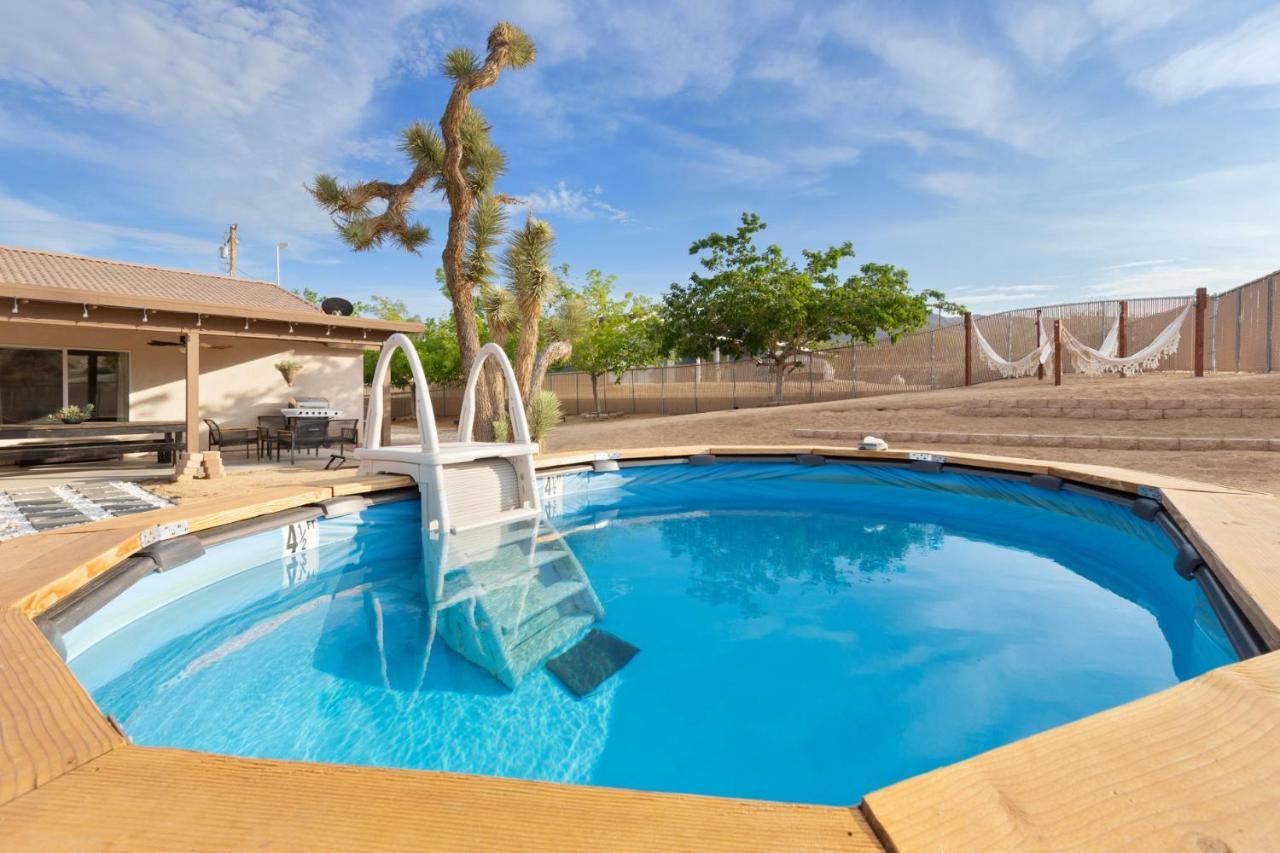 Alana House - Pool, Hot Tub, Bbq, Fire Pit And Walk To Hikes! Home ジョシュア・ツリー エクステリア 写真